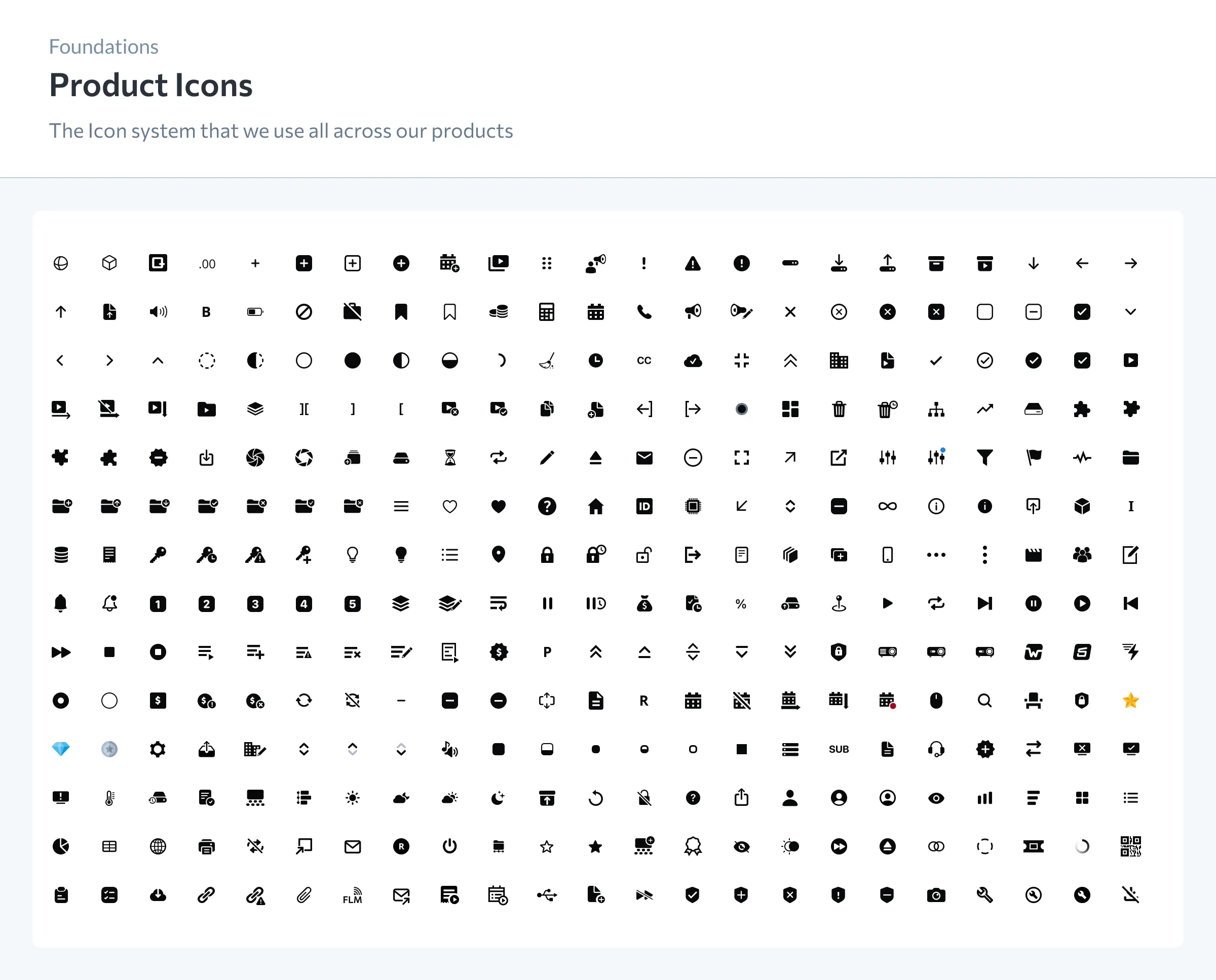 Pixel icons